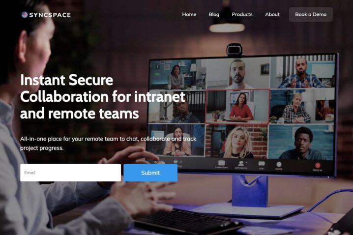 SyncSpace – Webflow